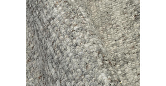 HANDWEBTEPPICH 80/200 cm  - Grau, Basics, Textil (80/200cm) - Linea Natura