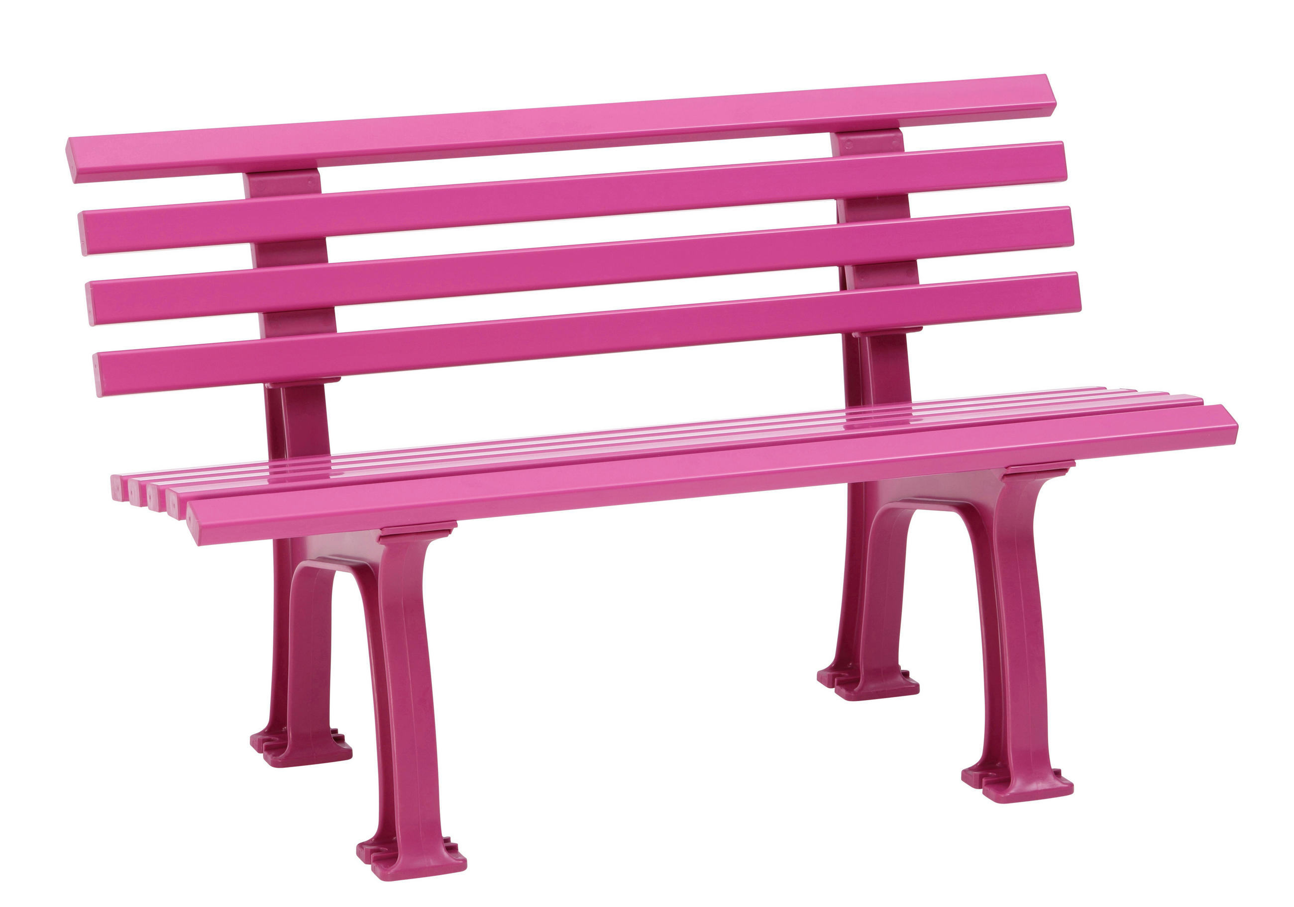 GARTENBANK 120/74/54 cm   - Flieder, Basics, Kunststoff (120/74/54cm) - Modante
