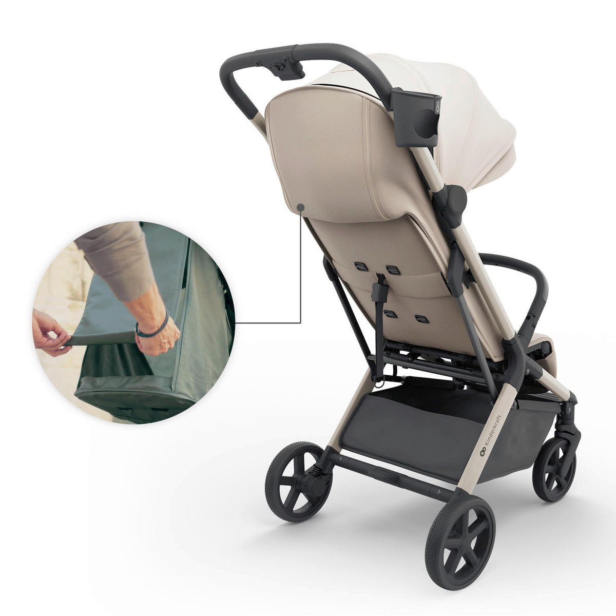 KINDERWAGEN Nubi 3  - Multicolor, Basics, Kunststoff/Textil (68,5/53/106,5cm) - Kinderkraft