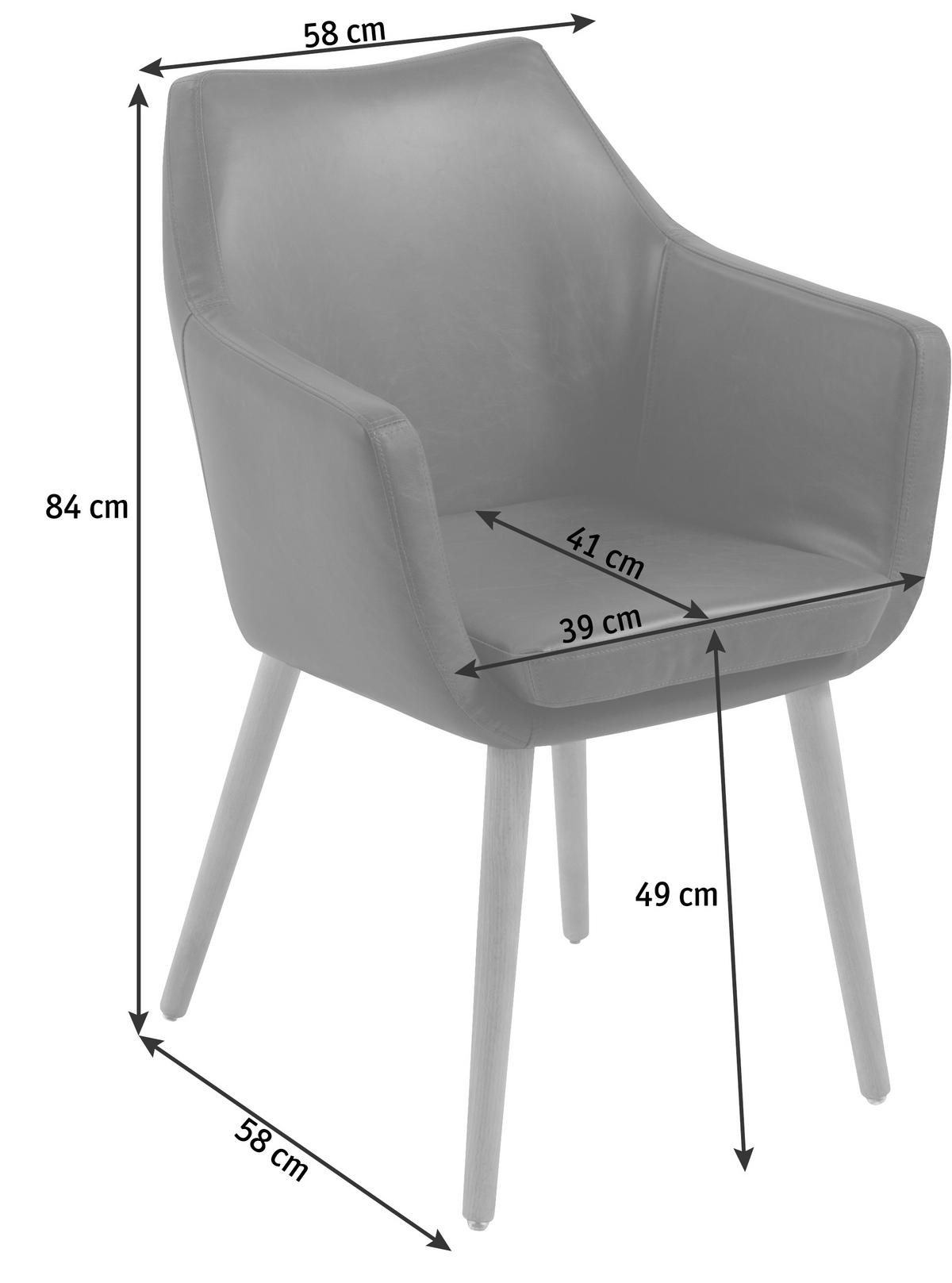 NASLANJAČ, tekstil črna  - črna, Konvencionalno, tekstil/les (58/84/58cm) - Carryhome