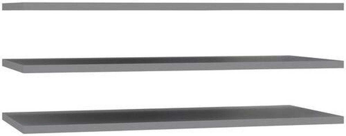 HYLLPLAN SET 97,8/2,2/42 cm   - grå, trämaterial (97,8/2,2/42cm) - Carryhome