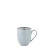 KAFFEEBECHER AQUA BLUE GRIGIO  440 ml   - Blaugrau, Trend, Keramik (8,9/10,6cm) - Novel