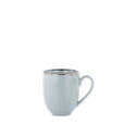 KAFFEEBECHER AQUA BLUE GRIGIO  440 ml   - Blaugrau, Trend, Keramik (8,9/10,6cm) - Novel
