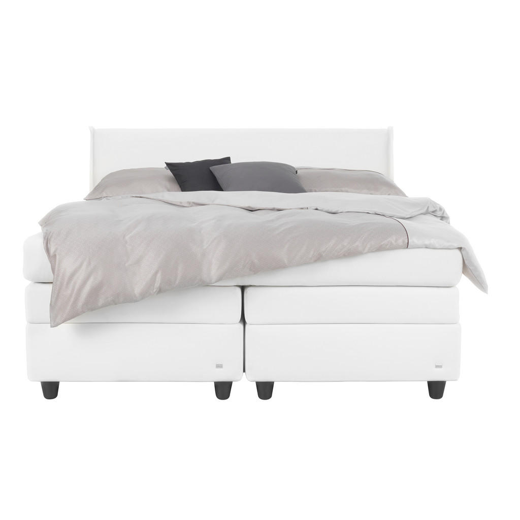Thumbnail - RUF Betten Boxspringbett, Weiß, Textil, H2 + H3, 7-Zonen, Höhe ca. 20 cm, 180x200 cm, Blauer Engel, Goldenes M, Made in ...