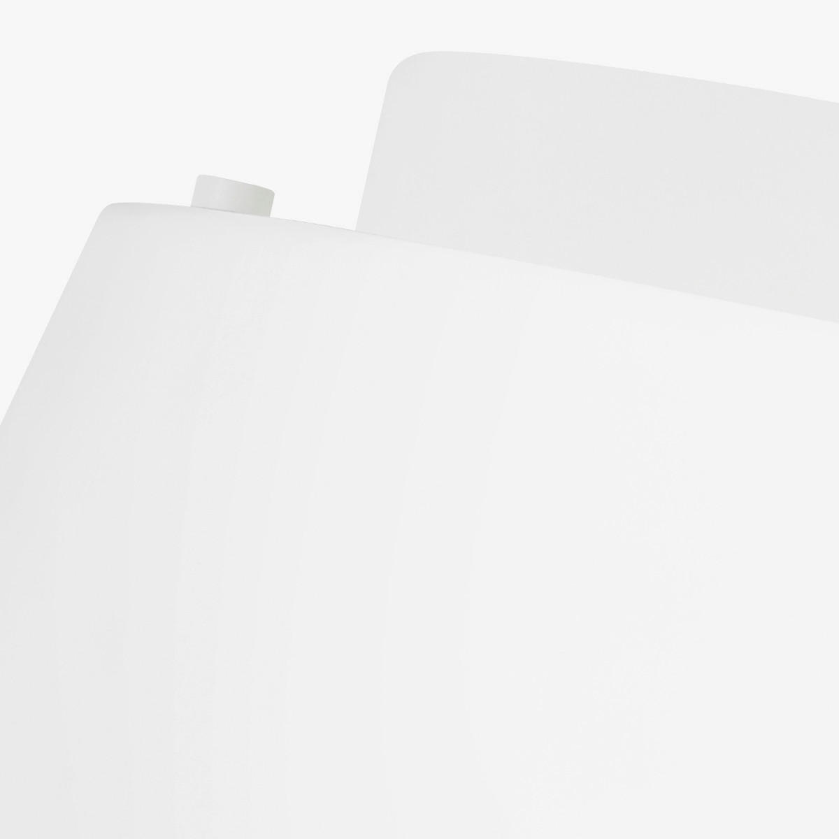 DECKENLEUCHTE  36.8/11.9 cm    - Weiss, Basics, Glas/Metall (36.8/11.9cm) - Elstead Lighting