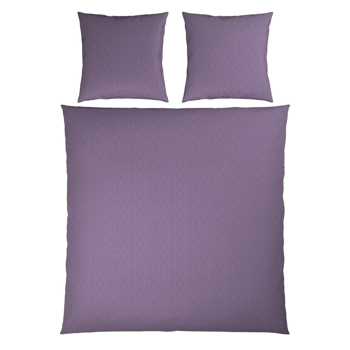 WENDEBETTWÄSCHE Satin 200/200 cm  - Lila, Textil (200/200cm) - Bio:Vio