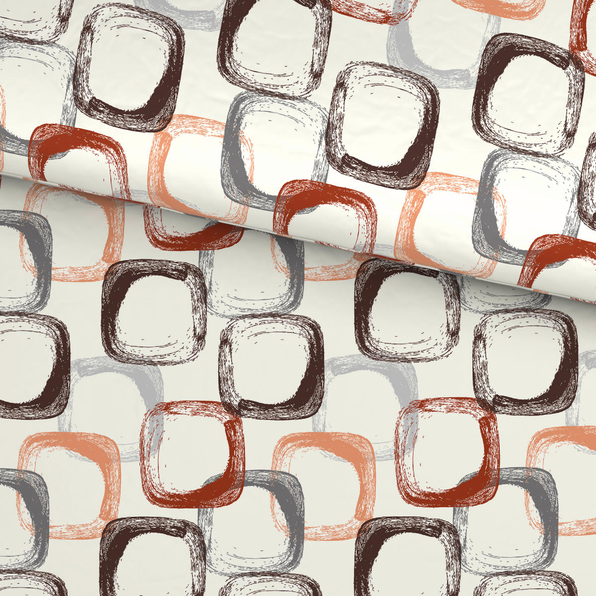 BETTWÄSCHE 2-teilig Mikrofaser 140/200 cm  - Pink/Grau, KONVENTIONELL, Textil (140/200cm) - Boxxx