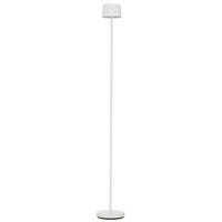AKKU-STEHLEUCHTE 16/120 cm    - Weiß, Design, Kunststoff/Metall (16/120cm) - Dieter Knoll