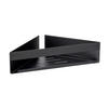 WANDREGAL  - Schwarz, Basics, Metall (36/8/17cm) - Wenko