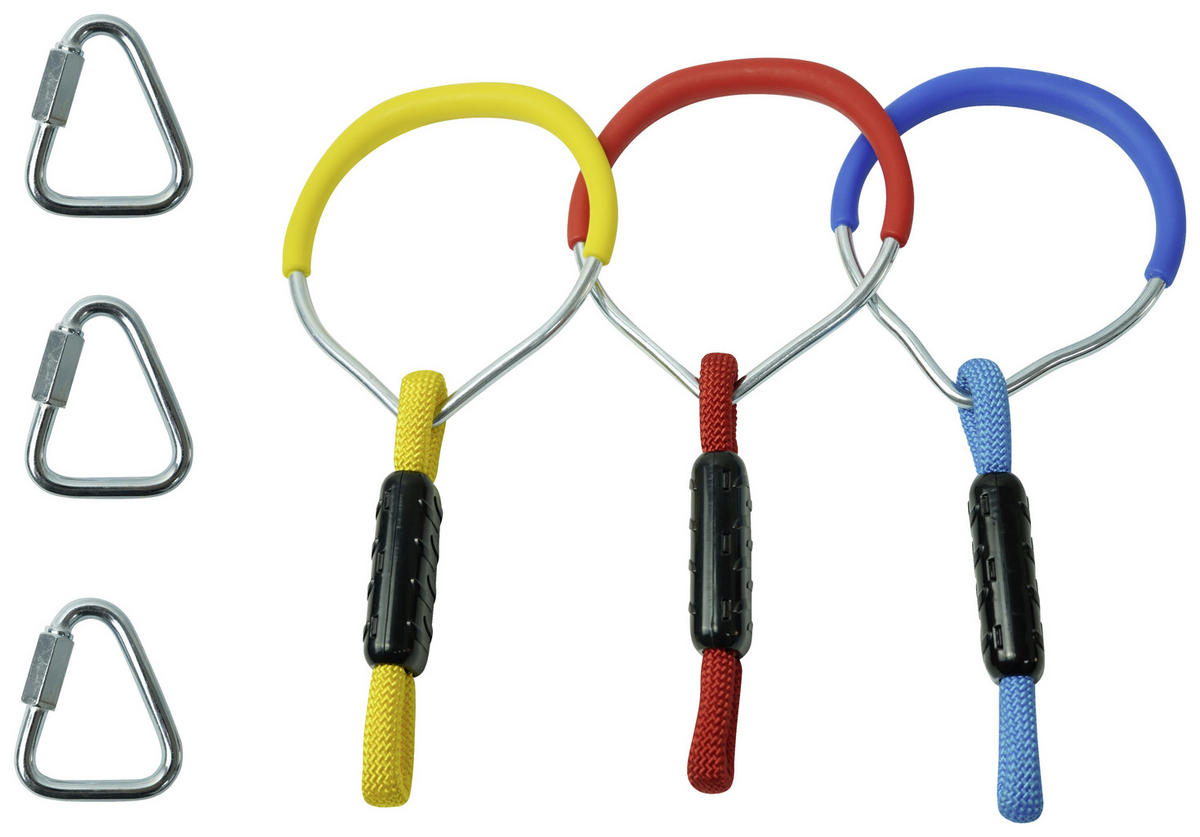 NINJA-SLACKLINE-SET PACOUR Blau  - Blau, KONVENTIONELL, Textil