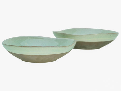 SKÅLSET 2 delar   - salviagrön, Trend, keramik - Creatable