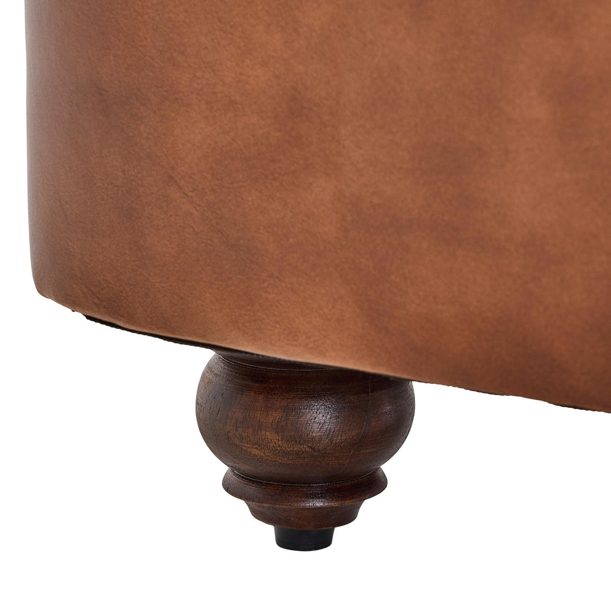 SESSEL in Echtleder Braun  - Braun, LIFESTYLE, Leder (84/79/77cm) - Landscape