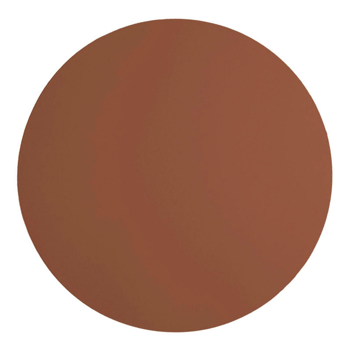 TISCHSET Leder Braun  - Braun, Basics, Leder (36/36/2cm)