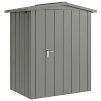 GERÄTEHAUS 189/219/133 cm  - Alufarben, Basics, Metall (189/219/133cm) - Hörmann