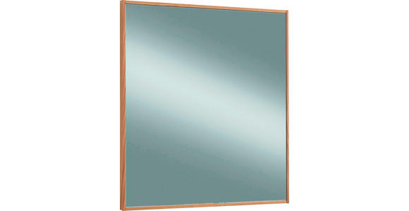 WANDSPIEGEL 70/82/3 cm - Eichefarben, Design, Glas/Holz (70/82/3cm) - Novel
