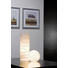 TISCHLEUCHTE - Opal/Braun, Design, Glas/Metall (15cm) TISCHLEUCHTE - Opal/Braun, Design, Glas/Metall (15cm)