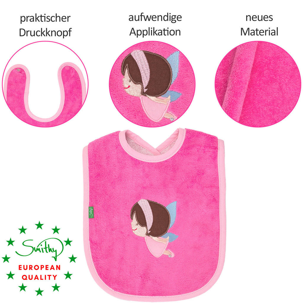 Thumbnail - Xxxl Frottierset Elfe, Pink, Textil, Prinzessin, Handmade in Europe, Oeko-Tex® Standard 100, schadstoffgeprüft, hochwert...