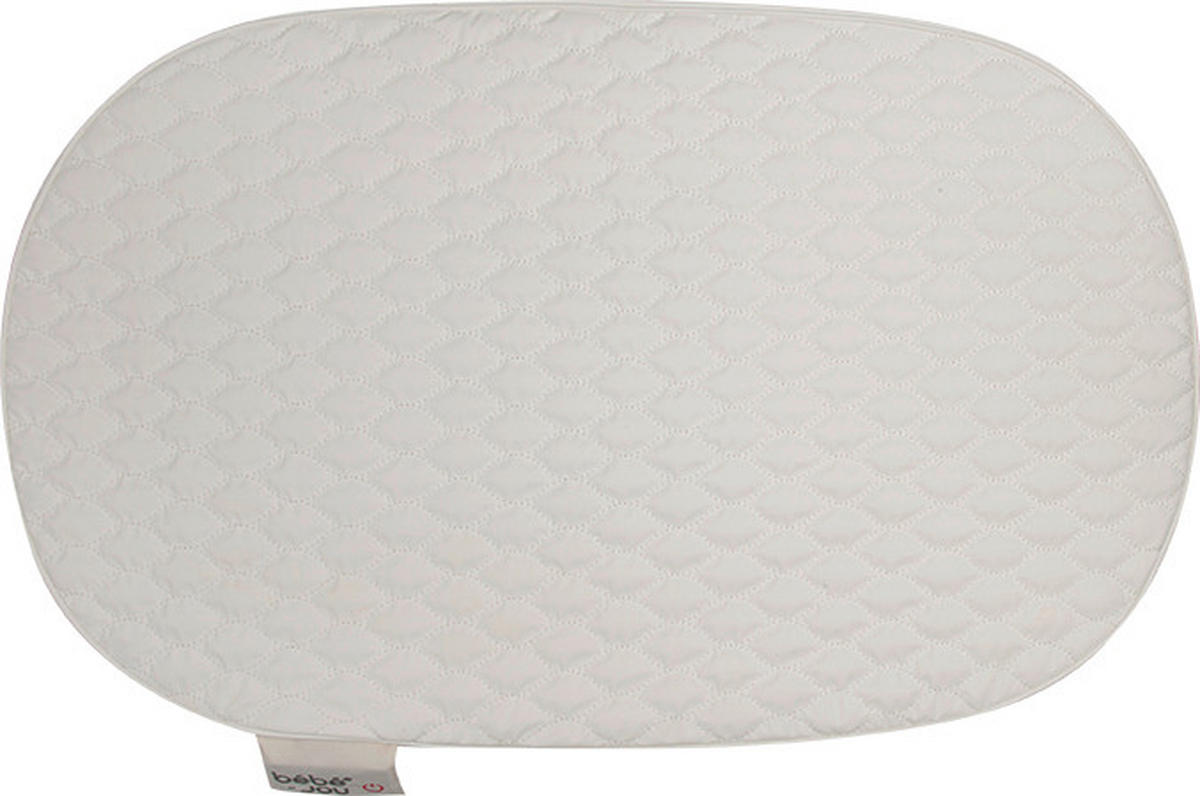 WICKELAUFLAGE beheizt  74/44.5/9 cm  - Weiß, Basics, Kunststoff (74/44.5/9cm) - Bebe Jou