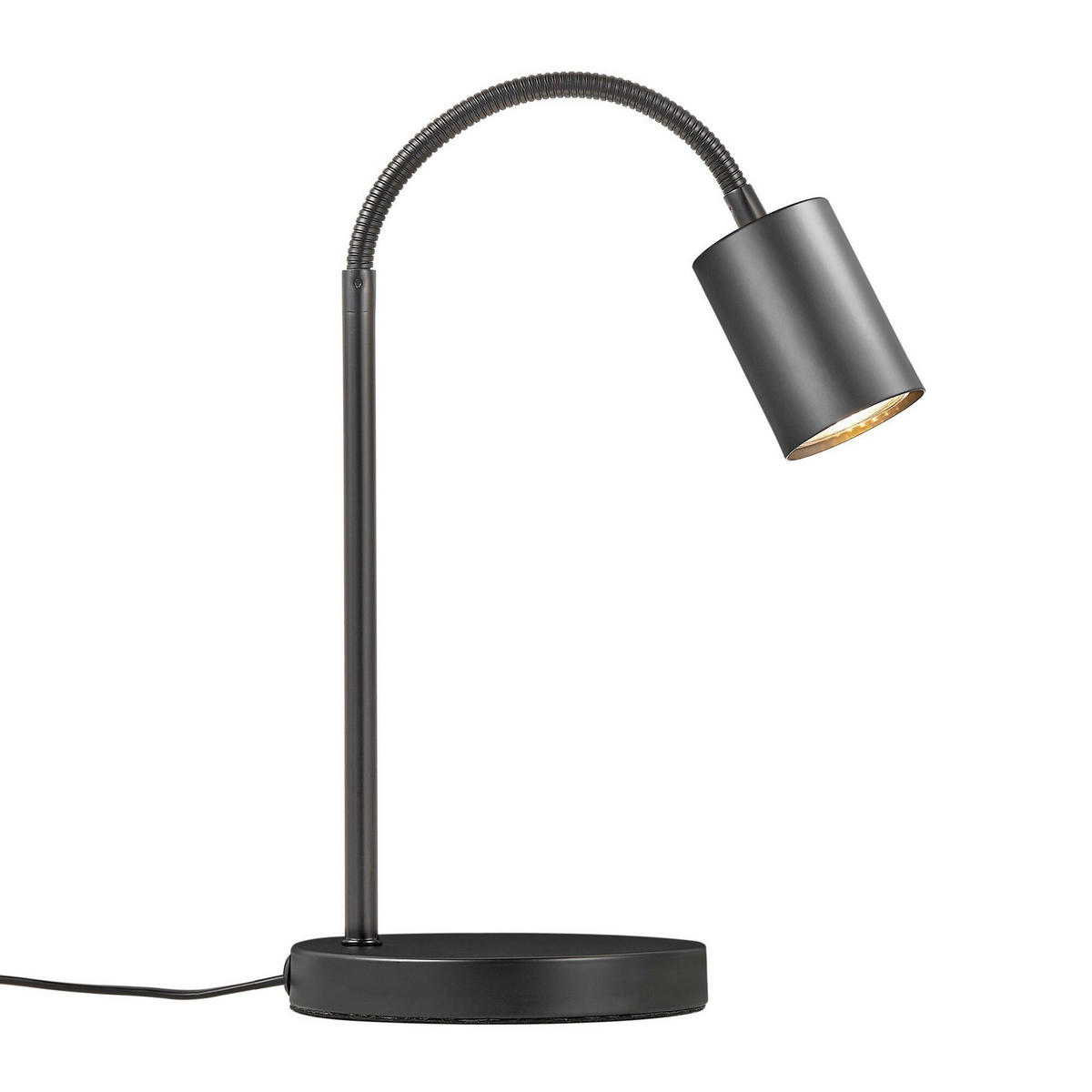 TISCHLEUCHTE Explore 55/15/24 cm  - Schwarz, Design, Metall (55/15/24cm) - Nordlux