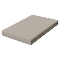 SPANNBETTTUCH PURE Jersey  - Beige, Basics, Textil (90-100/190-220cm) - Schlafgut