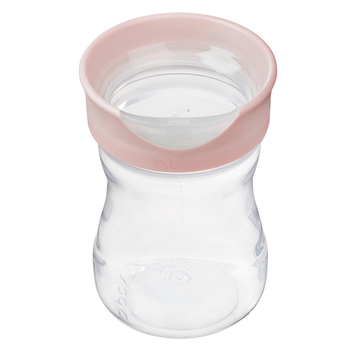 TRINKLERNBECHER-SET - Hellrosa, Basics, Kunststoff (12/14/7cm)