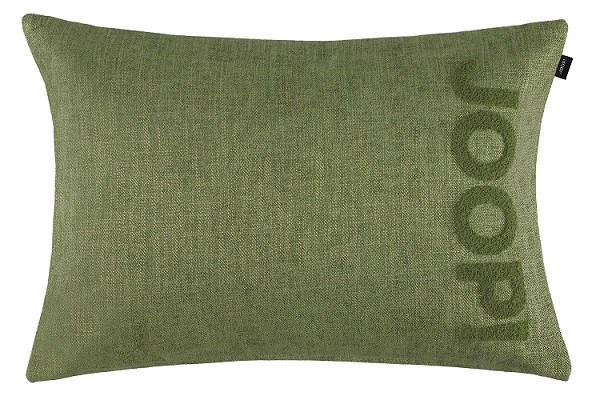 KISSENBEZUG STUDIO LOGO 40/60 cm  - Olivgrün, Basics, Textil (40/60cm) - Joop!
