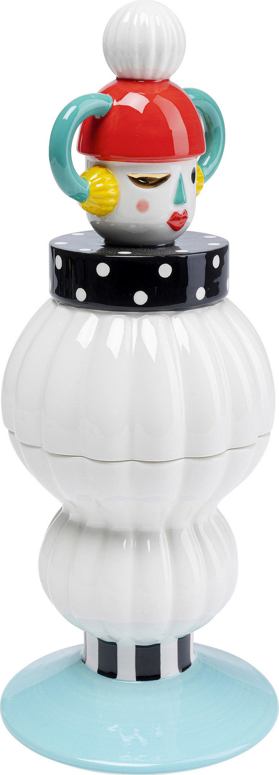 DEKODOSE - Blau/Gelb, Trend, Keramik (10/26/10cm) - Kare-Design