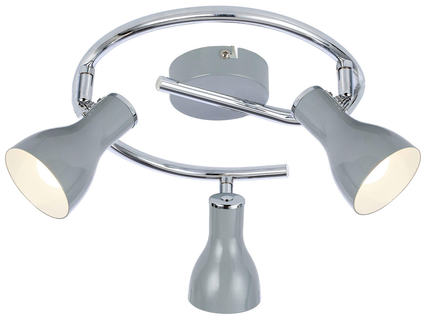 XXXLutz Strahler Grau 42x16x42 cm