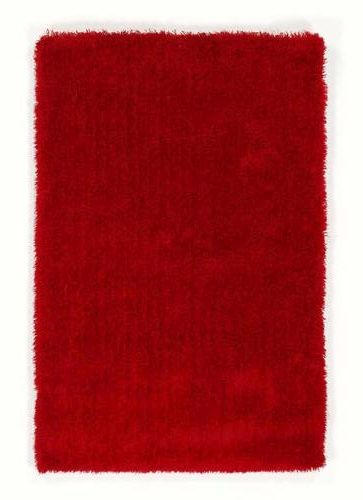 SHAGGY 80/150 cm KS-5 rot Rot  - Rot, KONVENTIONELL, Kunststoff/Textil (80/150cm) - Novel