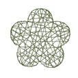 PLATZDECKCHEN Papier Grün  - Grün, Trend, Papier (42/40/0,2cm) - Ambia Home