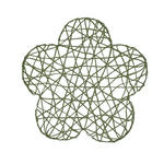 PLATZDECKCHEN Papier Grün  - Grün, Trend, Papier (42/40/0,2cm) - Ambia Home