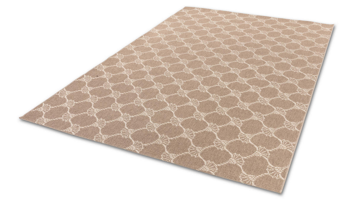 OUTDOORTEPPICH  für Terrasse und Balkon 80/150 cm Cornflower Naturfarben  - Naturfarben, Basics, Textil (80/150cm) - Joop!