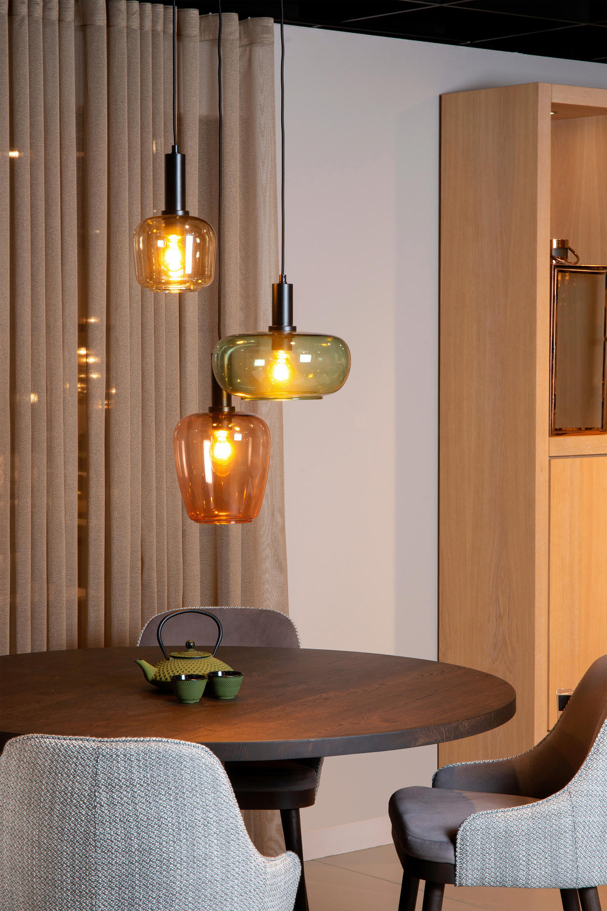 LED-HÄNGELEUCHTE 51/51/174 cm    - Konventionell (51/51/174cm) - Lucide