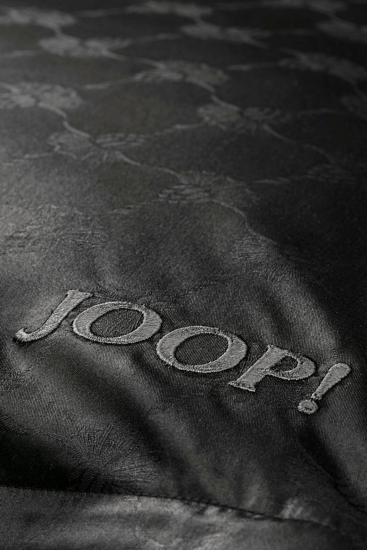 BETTWÄSCHE 2-teilig JOOP! CORNFLOWER Jersey 155/220 cm  - Schwarz, Basics, Textil (155/220cm) - Joop!