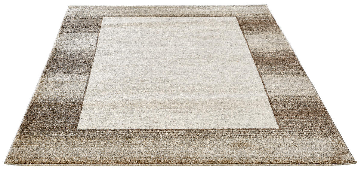 WEBTEPPICH 120/170 cm Liquido Bordo Braun, Beige  - Beige/Braun, KONVENTIONELL, Textil (120/170cm) - Novel