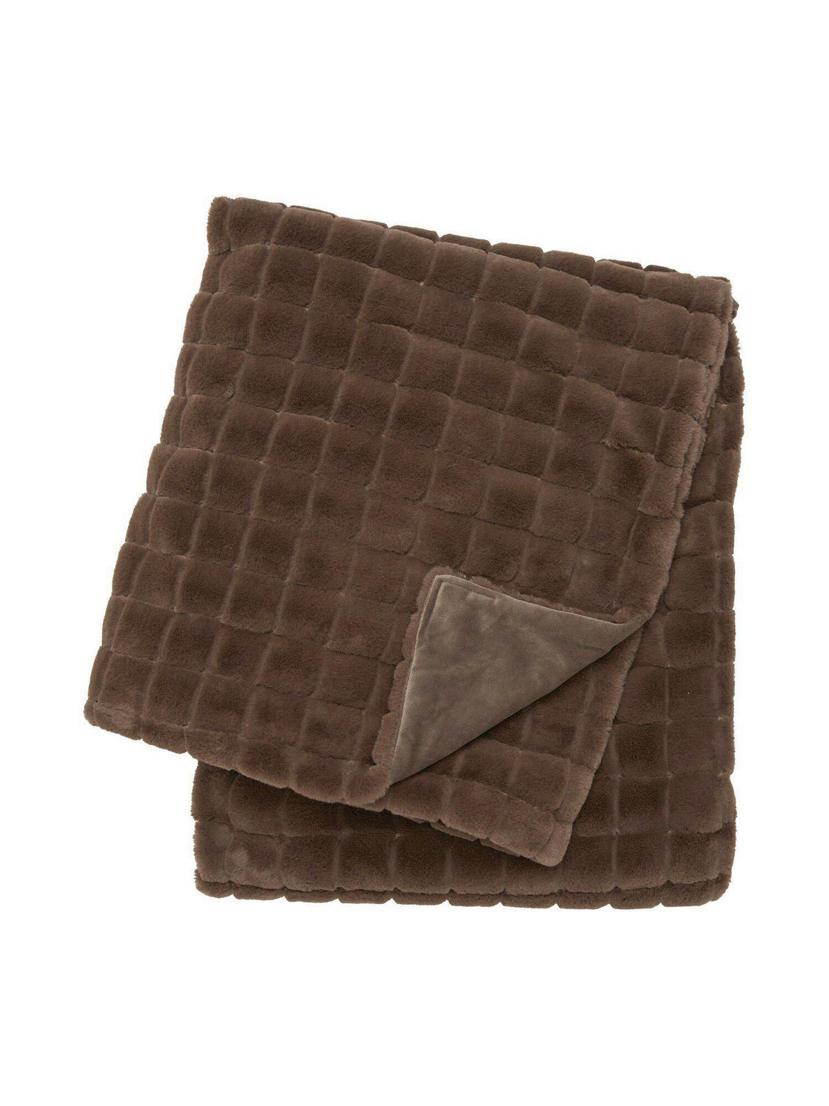 TAGESDECKE 150/120 cm  - Braun, Basics, Textil (150/120cm)