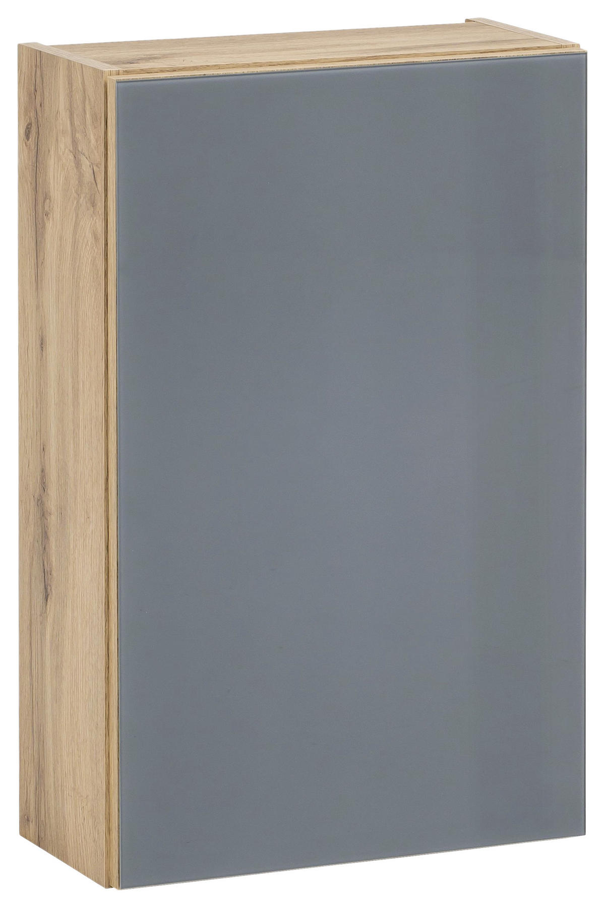 BADEZIMMER  in 160 cm  - Eichefarben/Grau, Konventionell, Glas/Holzwerkstoff (160cm) - Held