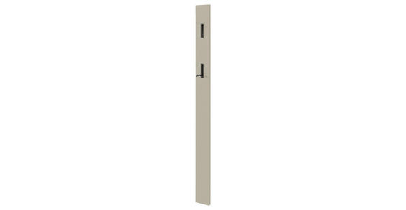 GARDEROBENPANEEL  in 13/160/3 cm  - Kaschmir, Design, Holzwerkstoff (13/160/3cm) - Novel