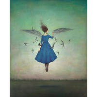 KUNSTDRUCK 40/50 cm  - Blau/Braun, Basics, Papier (40/50cm) - Monee