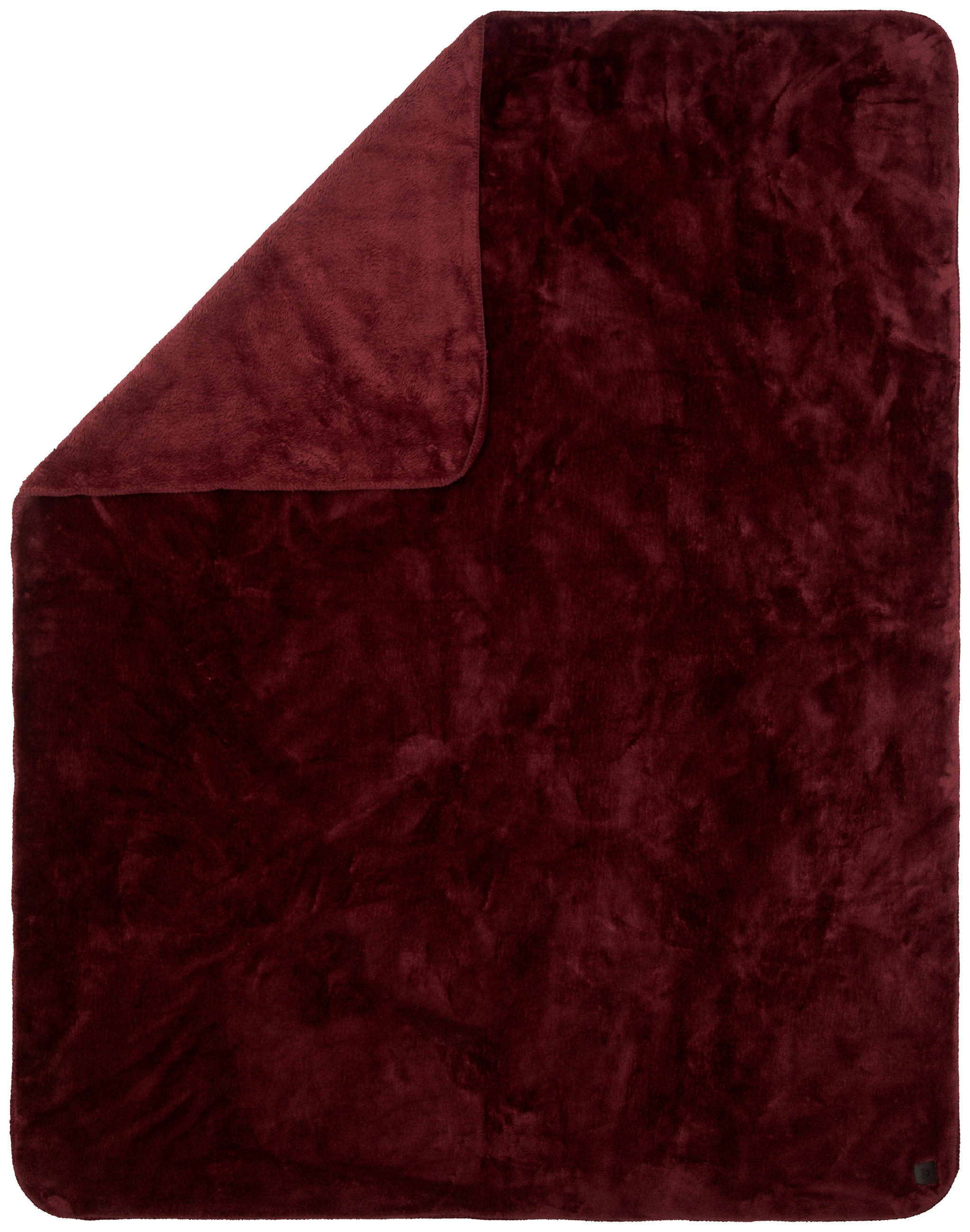PLÄD KREPPA 150/200 cm  - bordeaux, textil (150/200cm) - Dieter Knoll