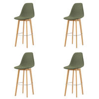 BARHOCKER-SET in Grün  - Grün, MODERN, Holz/Metall (47/119/53cm) - MID.YOU