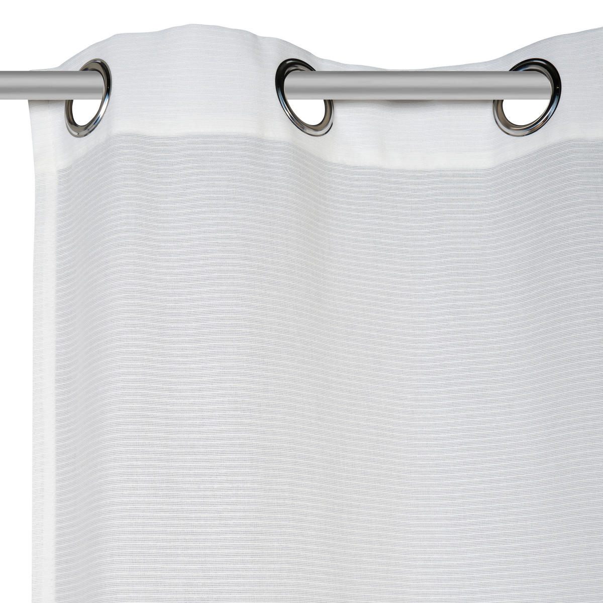 ÖSENSCHAL OSLO halbtransparent 140/245 cm   - Weiß, Basics, Textil (140/245cm) - Esposa