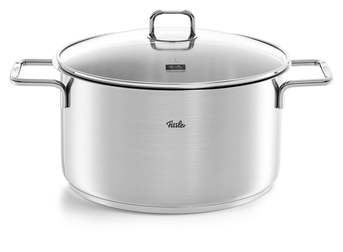 KOCHTOPFSET SatiTherm 5-teilig  - Edelstahlfarben, Basics, Metall - Fissler