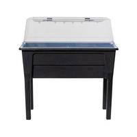 HOCHBEET 78/81/38 cm  - Anthrazit, Basics, Kunststoff (78/81/38cm)