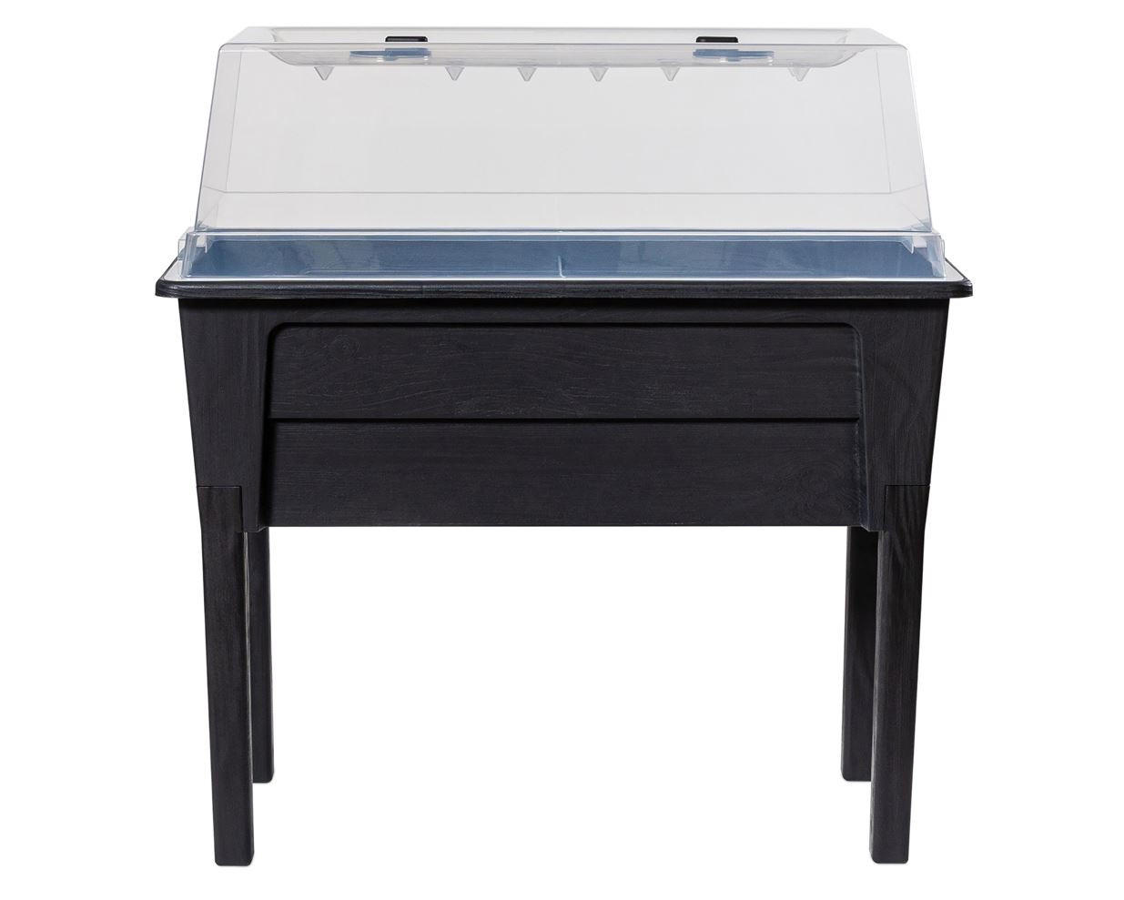 Hochbeet Kunststoff Victoria 78x81x38 Cm Anthrazit