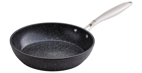 PFANNE Keramikbeschichtung  - Edelstahlfarben/Schwarz, Basics, Metall (24/5cm) - Homeware Profession.
