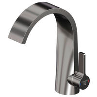 WASCHTISCHARMATUR 260 1010 BGM  - Dunkelgrau, MODERN, Metall (5,8/22,6/18,6cm)