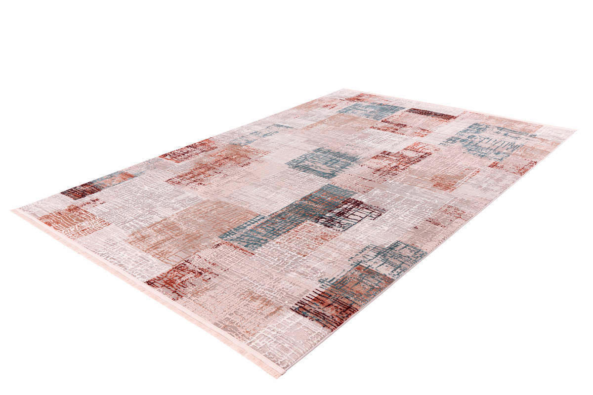 VINTAGE-TEPPICH 200/300 cm Akropolis Grau, Rosa  - Rosa/Grau, Design, Textil (200/300cm) - Kayoom