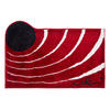 BADTEPPICH Rot 60/100 cm  - Rot, Basics, Kunststoff/Textil (60/100cm) - Grund