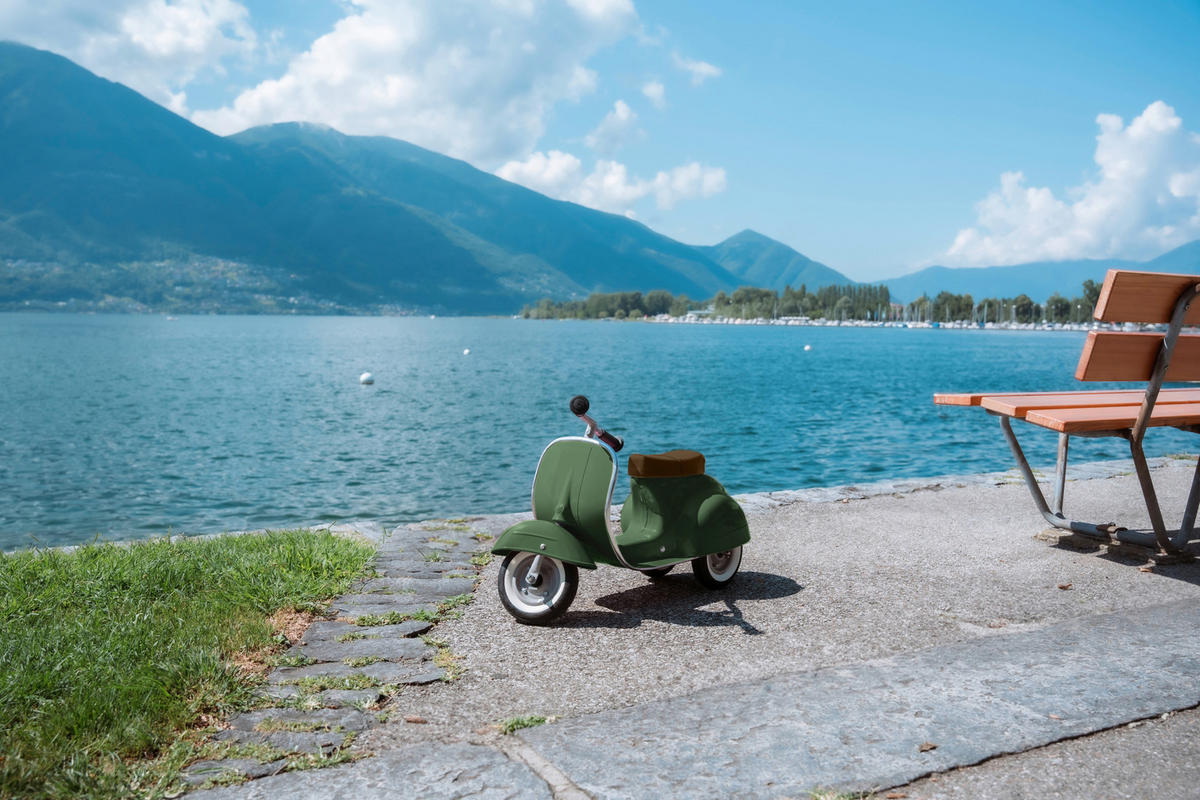 LAUFRAD PRIMO  - Grün, Basics, Kunststoff/Metall (79/45/35cm) - Hape